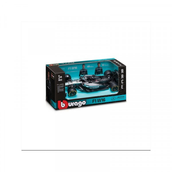 Bburago 1/43 F1 versenyautó - Mercedes-AMG Petronas F1 W16 Team  Russel