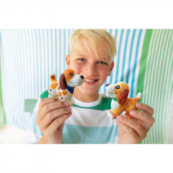 Gipszkiöntő-Aranyos kutyusok