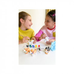 Gipszkiöntő-Aranyos kutyusok