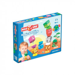 Geomag Magicube Blocks Stacking Szafari 16 db Építőjáték Geomag
