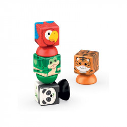 Geomag Magicube Blocks Stacking Jungle 8 db