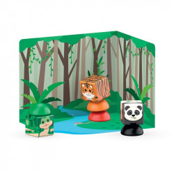 Geomag Magicube Blocks Stacking Jungle 8 db