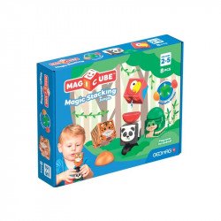 Geomag Magicube Blocks Stacking Jungle 8 db Építőjáték Geomag