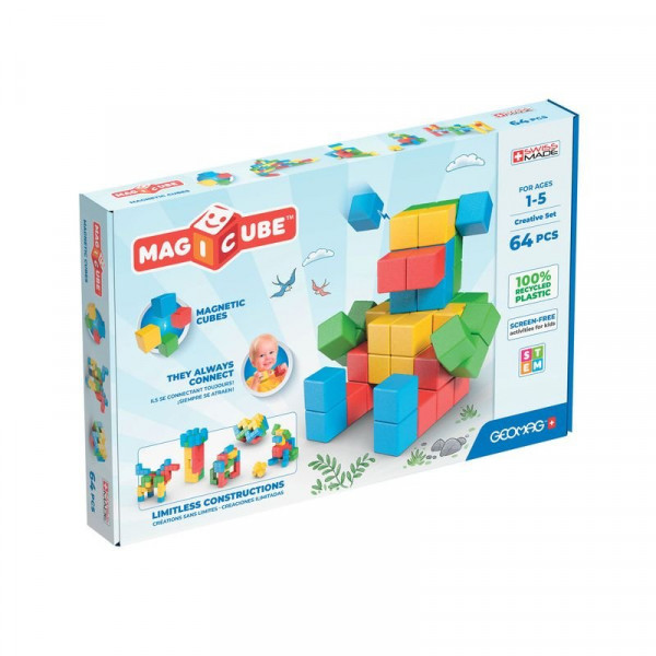Geomag Magicube Kreatív szett 64  db