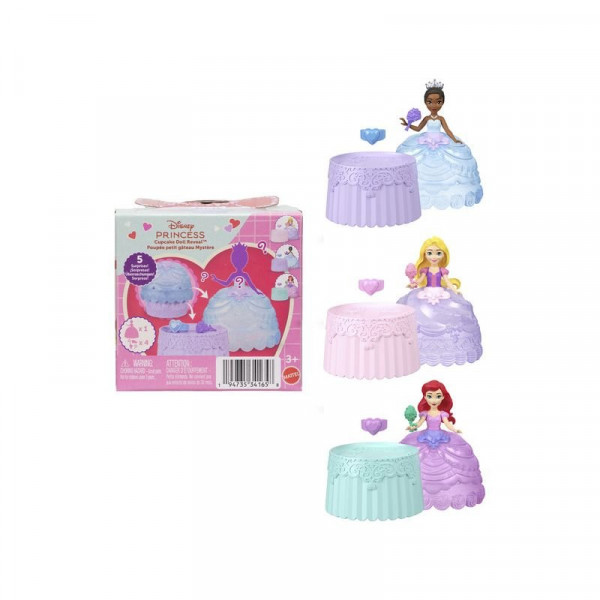 Disney hercegnők mini cupcake hercegnő