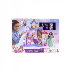 Disney hercegnők kisállat kastély Baba, babakocsi Mattel