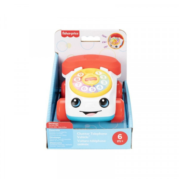 Fisher-Price tili-toli fecsegő telefon  kisautó