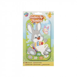 Húsvéti matricák számok  24x14,5 cm