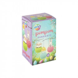 Húsvéti pom-pom díszek Kreatív készlet Grafix