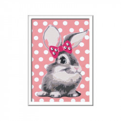 Festés számok szerint - Tündéri nyuszika Festés, színezés, rajzolás Ravensburger