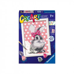 Festés számok szerint - Tündéri nyuszika Festés, színezés, rajzolás Ravensburger