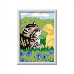 Festés számok szerint - Állati barátság Festés, színezés, rajzolás Ravensburger