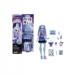 Monster High rémségápols - Abbey Baba, babakocsi Mattel
