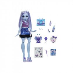 Monster High rémségápols - Abbey Baba, babakocsi Mattel