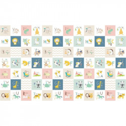 Kétoldalas játszószőnyeg, 150x200x1 cm Építőjáték Nincs