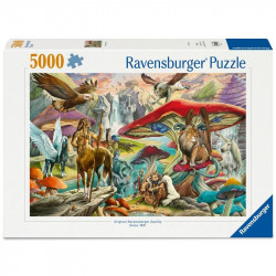 Puzzle 5000 db - Gombák és legendák 1000-2999 darabos puzzle Ravensburger