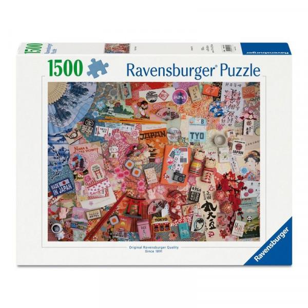 Puzzle 1500 db - Utazás Tokióba