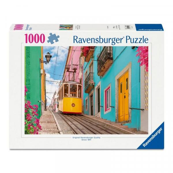 Puzzle 1000 db - A lisszaboni villamos