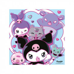 Puzzle 3x49 db - Kuromi úton