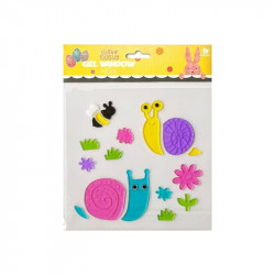 Ablakzselé színes csigák 20x25 Ajándék Nincs