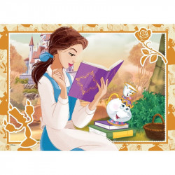 Puzzle 4x100 db - Disney Hercegnők