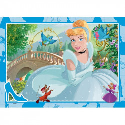 Puzzle 4x100 db - Disney Hercegnők