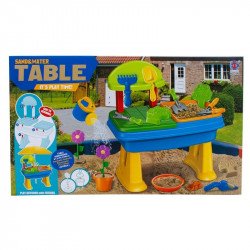 Kerti homokozóasztalka napernyővel, 15 részes Homokozó, homok Nincs