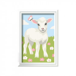 Festés számok szerint - Édes báránykák Festés, színezés, rajzolás Ravensburger