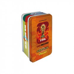 FIFA World Cup Adrenalyn XL Nagy Fémdoboz Kártya Panini