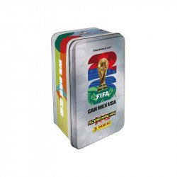 FIFA World Cup Adrenalyn XL Nagy Fémdoboz Kártya Panini