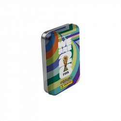 FIFA World Cup Adrenalyn XL Mini Fémdoboz Kártya Panini
