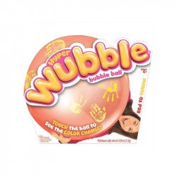 Rugalmas, érintésre színváltó labda - piros-sárga Gumilabda Nincs