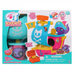 Cuki cicusok - Kalózhajó készlet Állatfigura, állatszett Nincs