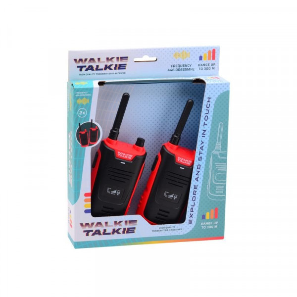 Walkie talkie, 300 méteres hatótáv, 4 szín