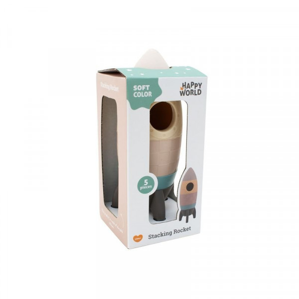 Happy world puha rakéta, 5 db-os