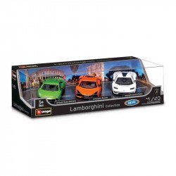 Bburago 1/43 Lamborghini kollekció 3 db/csomag Autó, jármű Bburago