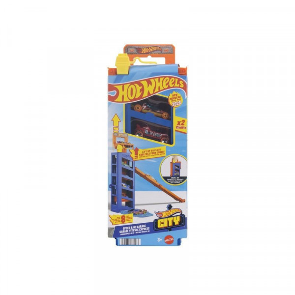 Hot wheels turbóstart garázs
