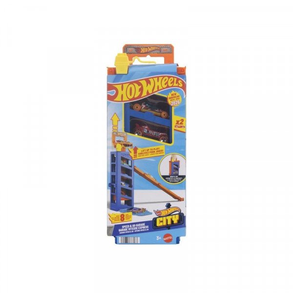Hot wheels turbóstart garázs