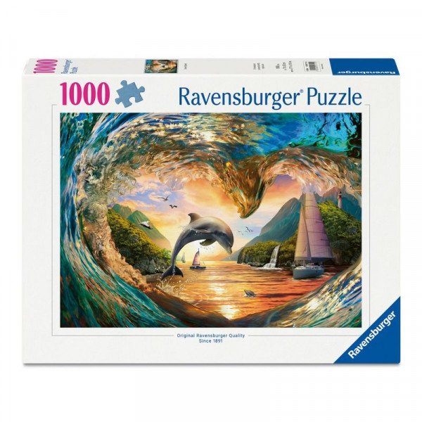 Puzzle 1000 db - Naplemente tánca