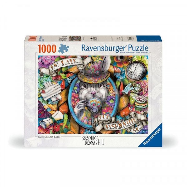 Puzzle 1000 db - Divatosan későn