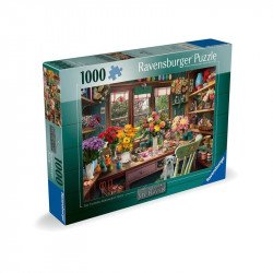 Puzzle 1000 db - Virágkötő műhely 1000-2999 darabos puzzle Ravensburger