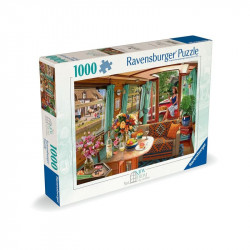 Puzzle 1000 db - Hajó a folyón