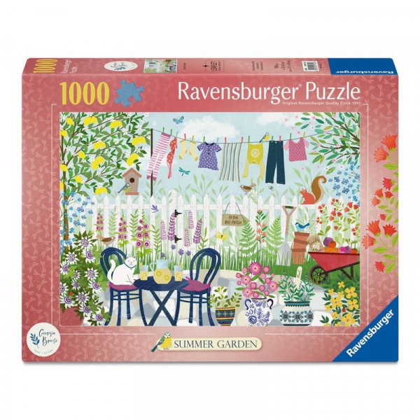 Puzzle 1000 db - Nyári kert