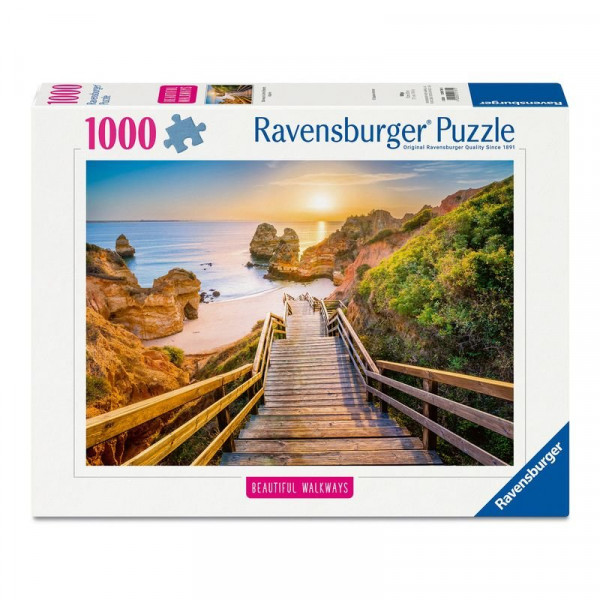 Puzzle 1000 db - Sétaút a Camilo-öböli parthoz