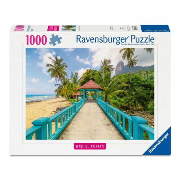 Puzzle 1000 db - Színes híd Malajziában