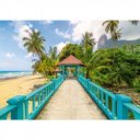 Puzzle 1000 db - Színes híd Malajziában