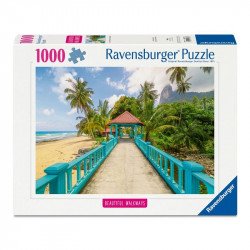 Puzzle 1000 db - Színes híd Malajziában 1000-2999 darabos puzzle Ravensburger