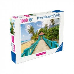 Puzzle 1000 db - Színes híd Malajziában 1000-2999 darabos puzzle Ravensburger