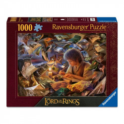 Puzzle 1000 db - Frodo útja 1000-2999 darabos puzzle Ravensburger