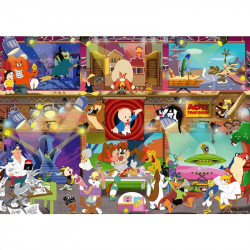 Puzzle 1000 db - Looney Tunes studio